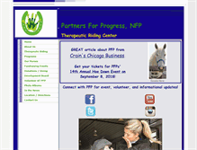 Tablet Screenshot of partnersforprogressnfp.org